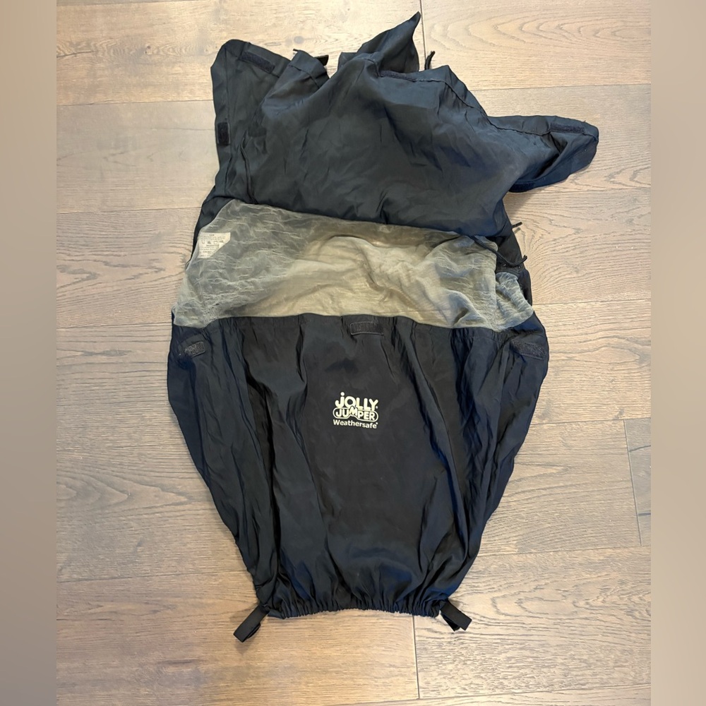 Jolly jumper stroller rain cover good condition